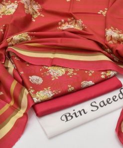 Bin Saeed Ladies 3PC Lawn Printed Suit Design 53