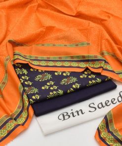 Bin Saeed Ladies 3PC Lawn Printed Suit Design 46