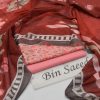 Bin Saeed Lawn Design 44 - 3 Piece Unstitched Summer Suit 2025 | Printed Lawn Shirt, Dyed Trouser, Chiffon Dupatta | Stylish Women Wear | Bin Saeed Collection