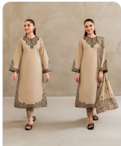 Asim Jofa Unstitched Embroidered Lawn Suit for Summer