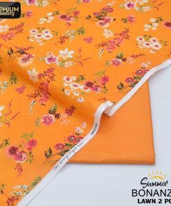 Unstitched soft lawn Style 01 suit for summer