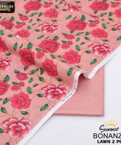 Style 01 two piece printed lawn suit front and trouser