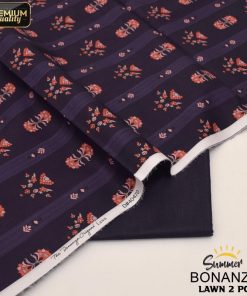 Bonanza Style 01 classic printed soft lawn dress