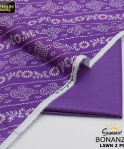 Bonanza Satrang Style 01 soft lawn summer suit for women