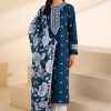 Sapphire Lawn SP-102 | 3PC Embroidered Lawn Suit with Digital Diamond Dupatta – Summer Collection 2025