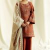 Zara Shahjahan embroidered 3PC lawn suit with Monal digital dupatta for women – Summer 2025
