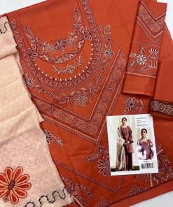Zara Shahjahan embroidered 3PC lawn suit with Monal digital dupatta for women – Summer 2025 sale new