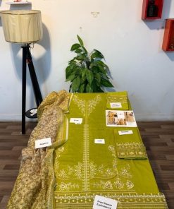 Sohaye SH-01 – Glamorous 3 Piece Embroidered Lawn Suit | Digital Printed Dupatta | Summer 2025 Collection
