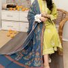 ZS-09 Zara Shahjahan Lawn Suit – Embroidered Shirt, Sleeves, Trouser & Monark Printed Dupatta