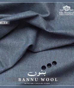 BN-10 Bannu Wool Men Suit – Pure Wool Unstitched Winter Fabric by Abu Hurairah Fabrics