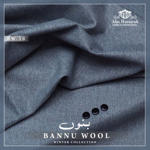 BN-10 Bannu Wool Men Suit – Pure Wool Unstitched Winter Fabric by Abu Hurairah Fabrics