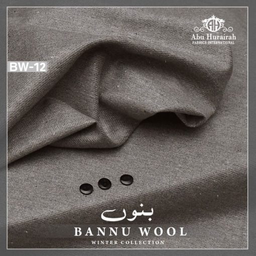 BN-11 Bannu Wool Men Suit – Unstitched Pure Wool Winter Fabric by Abu Hurairah Fabrics