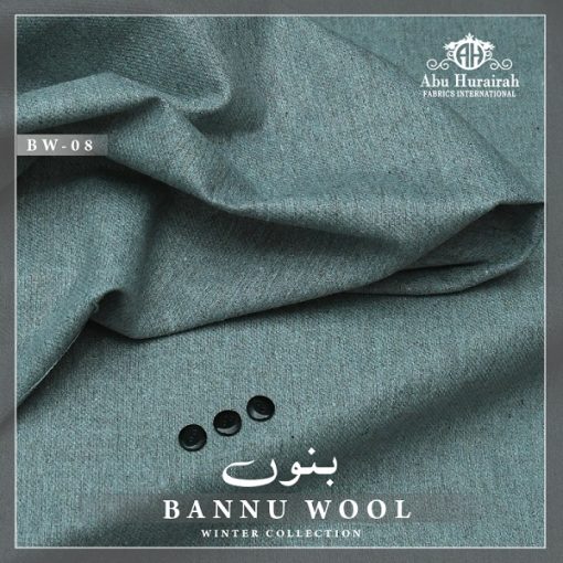BN-08 Bannu Wool Men Suit – Premium Unstitched Wool Fabric for Winter from Abu Hurairah Fabrics