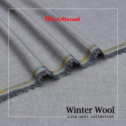 Gul Ahmed Winter Fabric for Men – Soft Wool Material for Shalwar Kameez