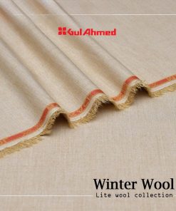 Gul Ahmed Unstitched Wool Suit – Classic Winter Wear for Men