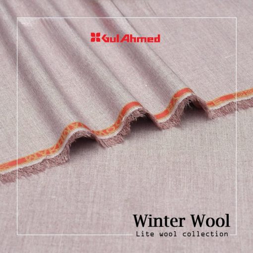 Gul Ahmed Men’s Winter Wool Collection – Soft and Warm Unstitched Fabric