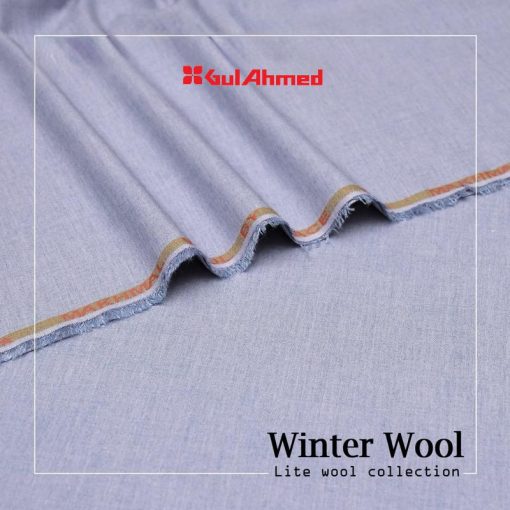 Unstitched Gul Ahmed Wool Suit – Premium Winter Fabric for Men