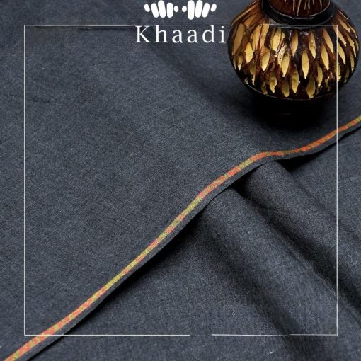 Khaadi Men Wool KH-02 Unstitched Winter Suit – Elegant Men’s Fabric 2025