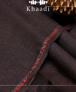 Khaadi KH-05 Men’s Wool Unstitched Winter Suit – Classic & Warm Fabric