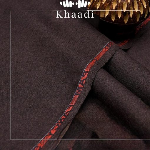 Khaadi KH-05 Men’s Wool Unstitched Winter Suit – Classic & Warm Fabric