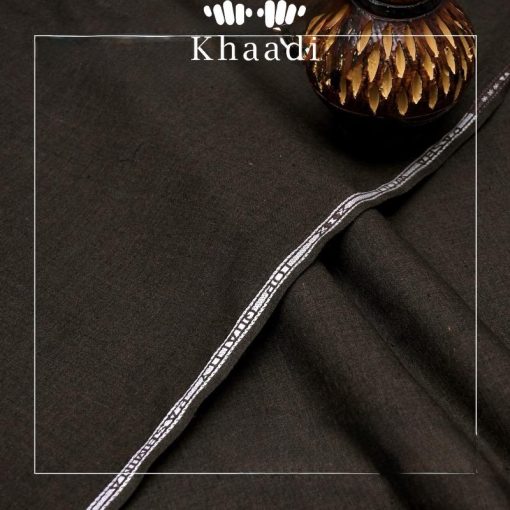 Khaadi KH-08 Wool Unstitched Suit for Men – Winter Warm Fabric 4-Meter Cut