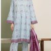 Edenrobe ER-102 3 Piece Lawn Suit – Digital Print Shirt with Tana Dora Lawn Dupatta