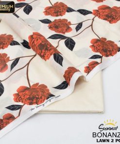 Bonanza Satrang BS-46 – 2 Piece Summer Lawn Suit with Digital Printed Shirt & Trouser