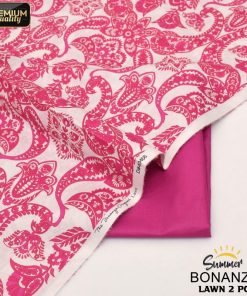 Bonanza Satrang BS-49 – 2 Piece Lawn Suit with Digital Printed Shirt & Trouser for Summer
