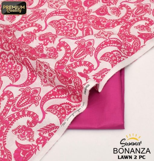 Bonanza Satrang BS-49 – 2 Piece Lawn Suit with Digital Printed Shirt & Trouser for Summer