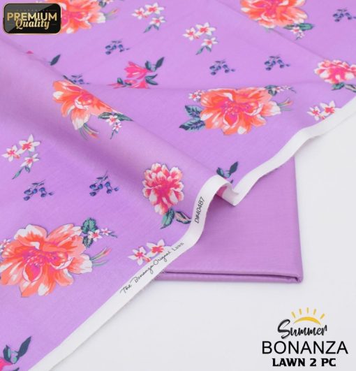 Bonanza Satrang BS-40 – 2 Piece Printed Lawn Suit with Digital Shirt and Trouser for Summer