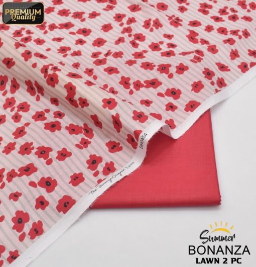 Bonanza Satrang BS-45 – 2 Piece Soft Lawn Suit with Digital Printed Shirt & Trouser