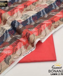 Bonanza Satrang BS-50 – 2 Piece Lawn Suit with Digital Printed Shirt & Trouser