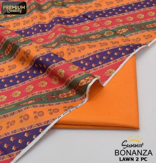 Bonanza Satrang BS-43 – 2 Piece Lawn Suit with Digital Printed Shirt & Trouser for Summer