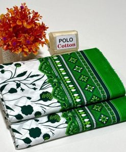 "CP-21 - Women’s 2PC Summer Cotton Suit with Printed Fabric for Shalwar Kameez"