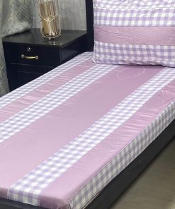 Luxury embroidered patchwork single bed sheet set with pillow cover