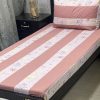 Handmade patchwork embroidered single bed sheet for cozy bedrooms