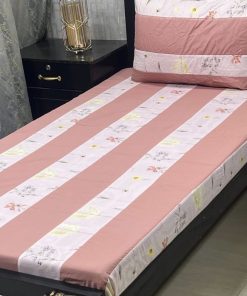 Handmade patchwork embroidered single bed sheet for cozy bedrooms