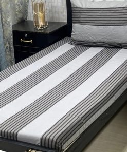 Breathable embroidered patchwork bed sheet for comfortable sleep