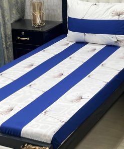 High-quality embroidered patchwork bed sheet for a stylish bedroom