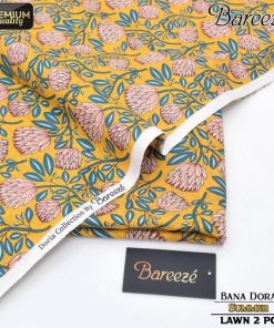 BR-307 Bareeze Lawn Suit – 2 Piece Bana Dora Shirt and Trouser in Allover Print