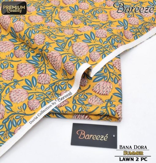 BR-307 Bareeze Lawn Suit – 2 Piece Bana Dora Shirt and Trouser in Allover Print
