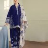 Zara Shahjahan 3 Piece Embroidered Lawn Suit – ZS-10 with Monark Printed Dupatta