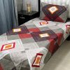 Cozy 3D Crystal Cotton Bed Sheet Set for Stylish and Comfortable Bedroom