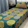 Elegant 3D Fabric Crystal Cotton Bed Sheet Set for Bedroom Interior Style