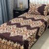 Stylish and Comfortable 3D Fabric Crystal Cotton Bed Sheet Set for Bedroom