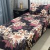 Soft and Cozy Crystal Cotton 3D Single Bed Sheet Set for Comfortable Sleep