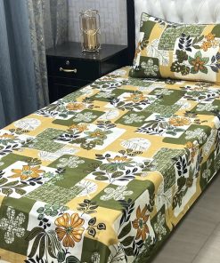 Luxurious 3D Fabric Crystal Cotton Bed Sheet Set for Cozy Sleep