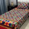 Cozy 3D Crystal Cotton Bed Sheet Set for a Beautiful Bedroom Ambience