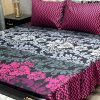 "King-Size Frill Cotton Bed Sheet Set – Soft and luxurious with 2-sided frill for a stylish touch."