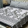 "Frill King Cotton 3-Piece Set – Decorative 2-sided frill design for a luxurious bedroom."